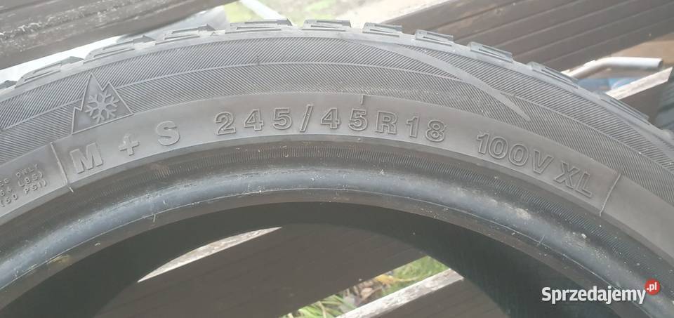 2x 18 24545 R18 opony zimowe WYSYŁKA Samochodowe Pobiedziska