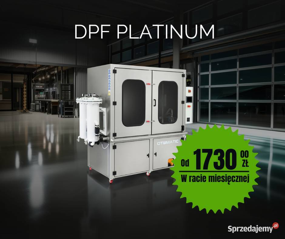 Maszyna do czyszczenia filtrów DPF Platinum Andrychów
