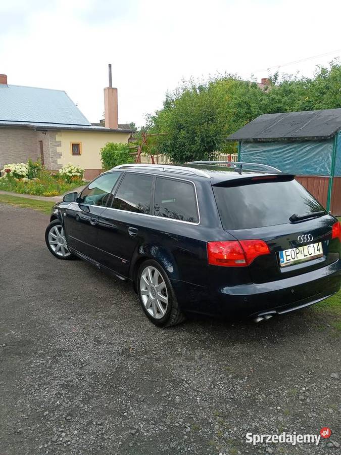 Audi A4B7 sline łódzkie Skronina