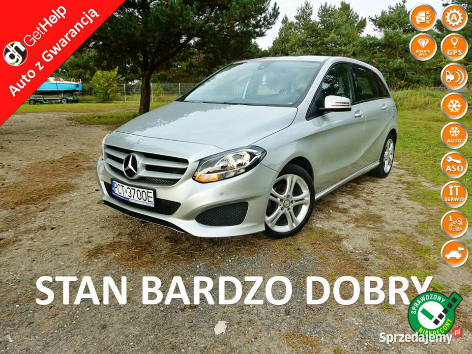 Mercedes B 180 CDIClimatronicAluNaviKameraPełna 4/5 wielkopolskie Piła sprzedam