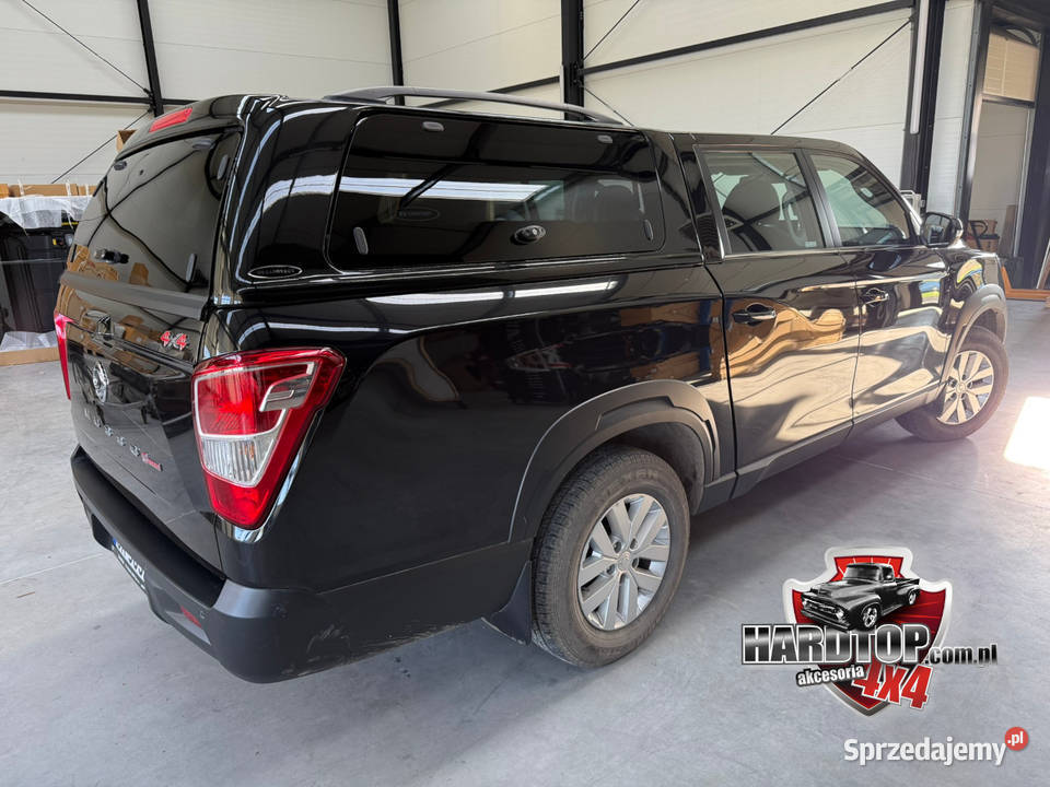 Zabudowa paki Ssangyong Grand Musso Szyby Pasłęk