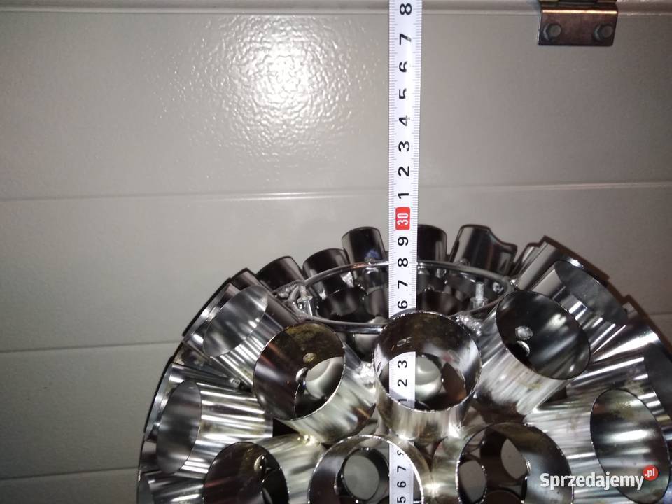 Lampa oprawa świetlna metalowa kula aluminium Dom i Ogród Łomianki