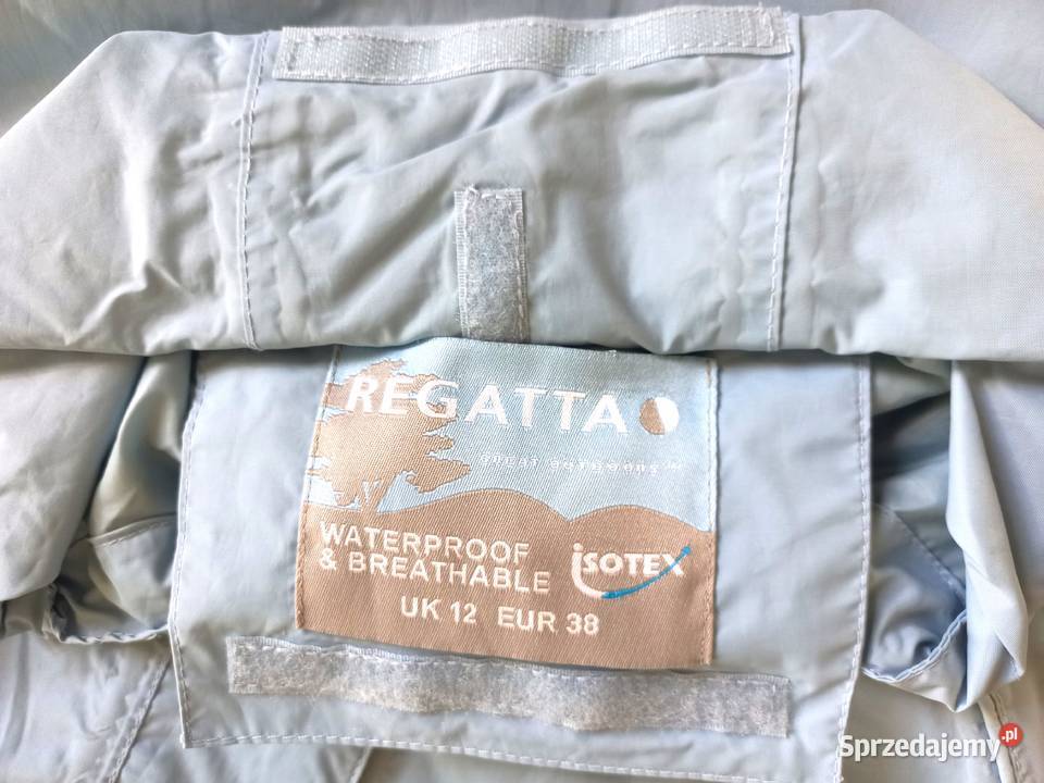 Kurtka wodoodporna 5000 niebieska r 38 Regatta Kurtki i płaszcze podlaskie