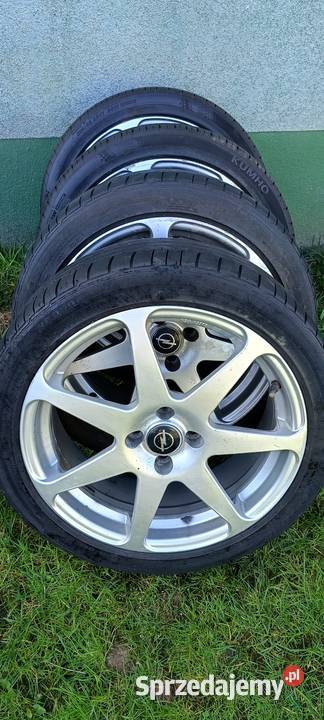 Felgi aluminiowe z oponami letnimi Wieluń sprzedam