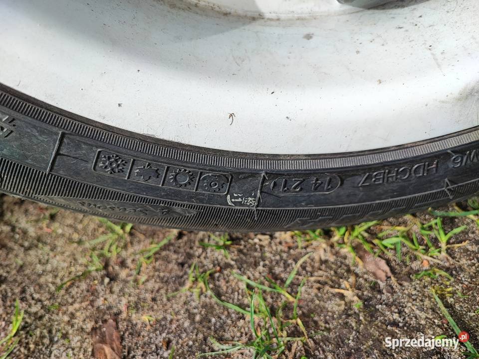 Koła felgi aluminiowe 14 rant BROCK 4x100 opony