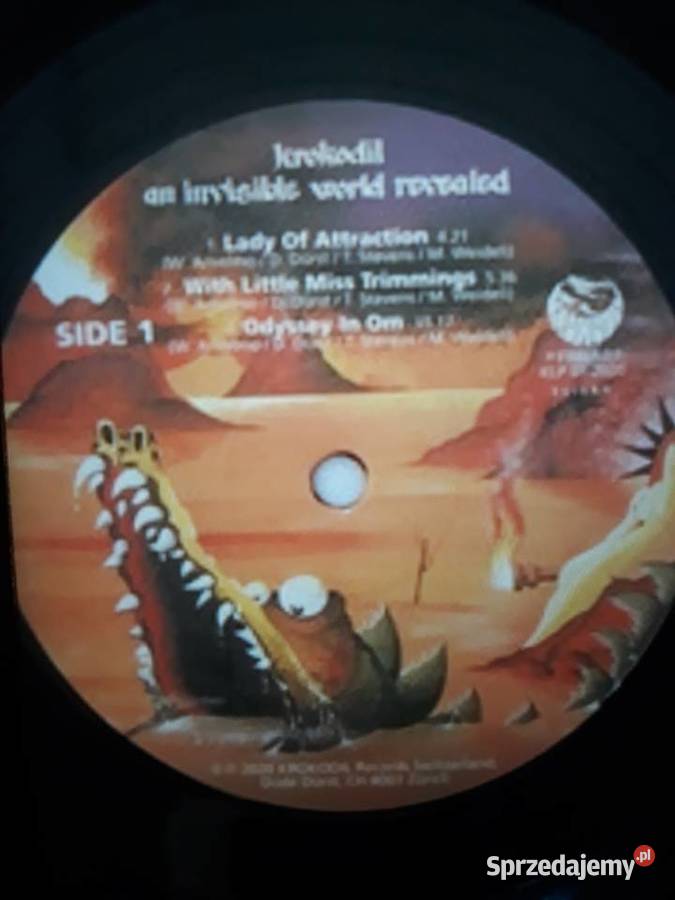 Archiwum hard psych rocka KROKODIL Invisible Rzeszów