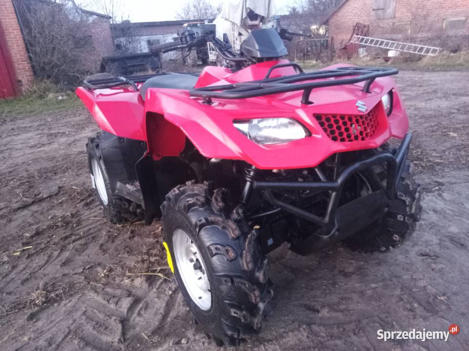 suzuki king quad 400 4x4 nowe opony transport lubelskie Lublin