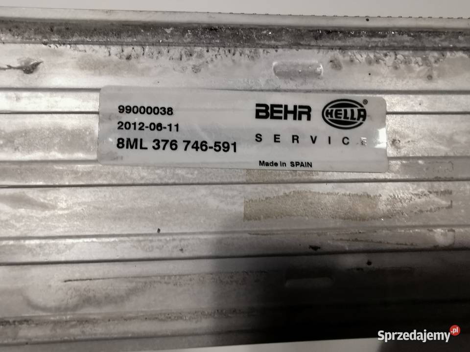 Intercooler DS DS 4 DS 5 C4 PICASSO I C4 DS4 DS5 dostawcze Łódź