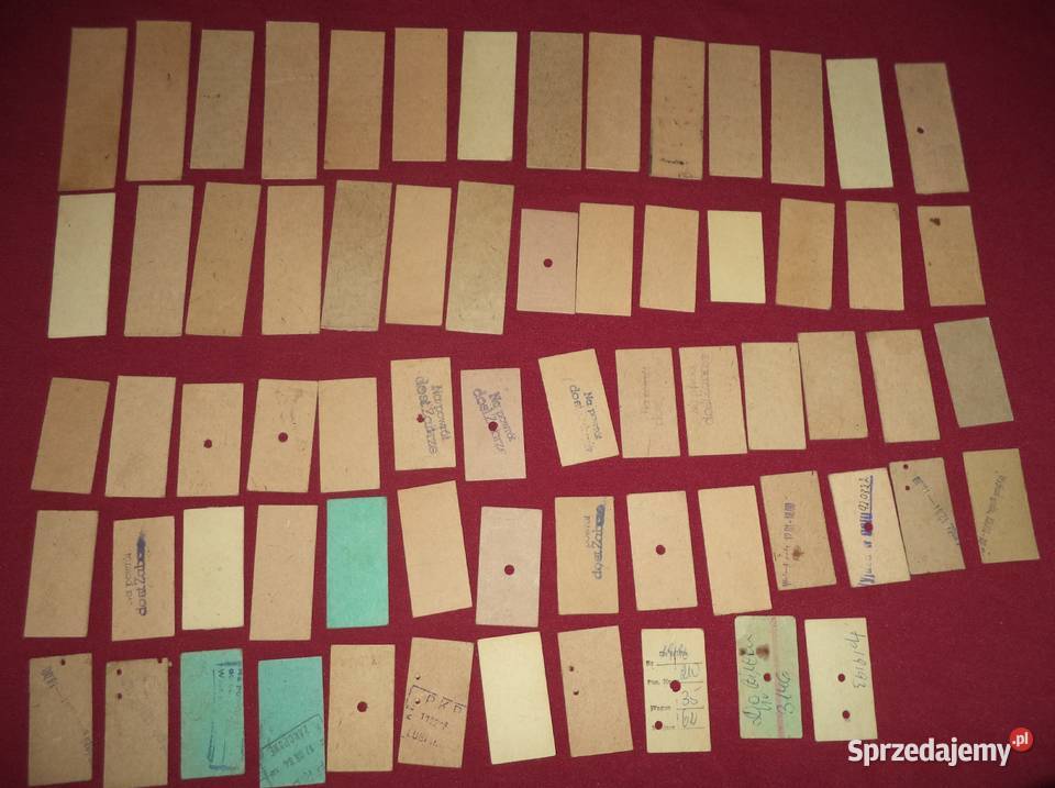 PKP bilet kartonikowy Lwów rozkład jazdy Piekary Śląskie