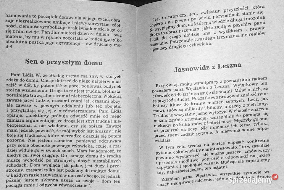 Tajemnice naszych snów Janusz Świerczyński Chełm