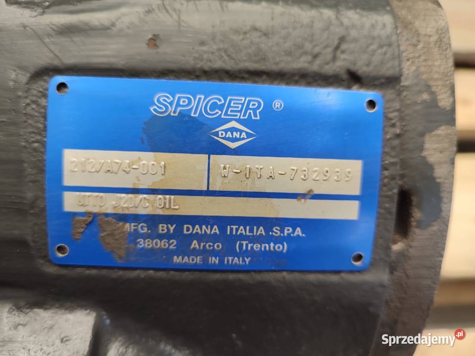 Dyferencjał 212A74001 732939 Dieci AgriMax 658