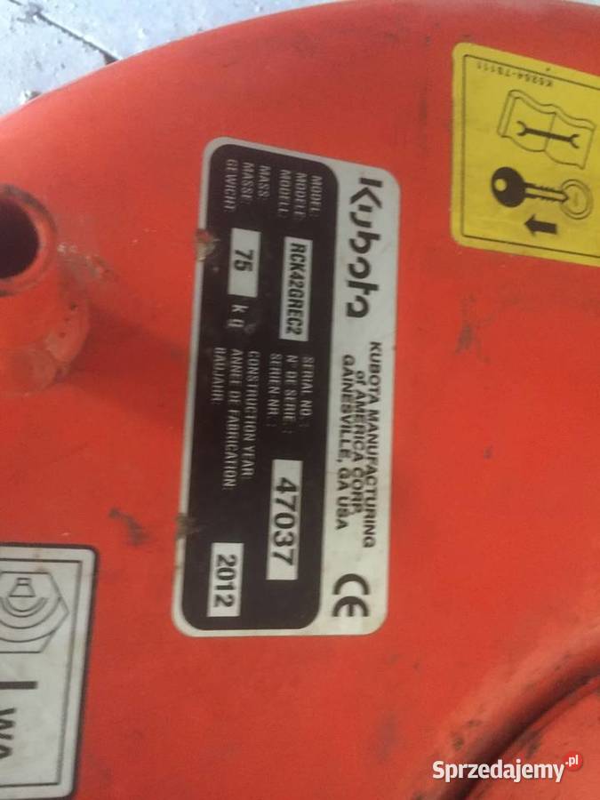 Kosiarka traktorek kosisko Kubota Iseki Deere Krasnystaw