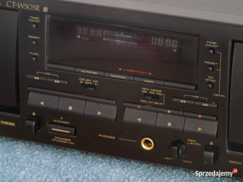 Magnetofon Pioneer CTW503 sprawny WYSYŁKA Elektronika podkarpackie