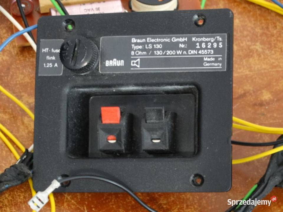 Audiofilskie głośniki Braun LS130 WYSYŁKA Jasło