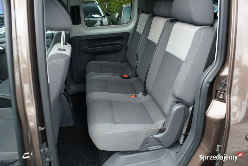 Volkswagen Caddy 16 TDI 5os MAXI Niski przebieg światła do jazdy dziennej wielkopolskie Baranowo