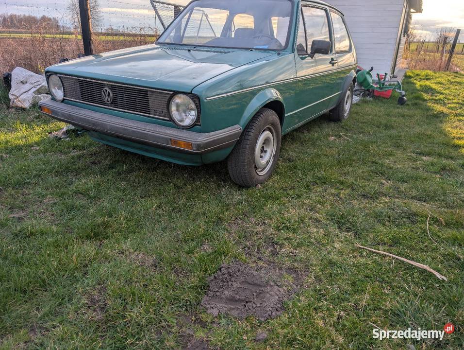 VW Golf Mk 1 sesja GL możliwa zamiana benzyna Samochody osobowe śląskie Rybnik