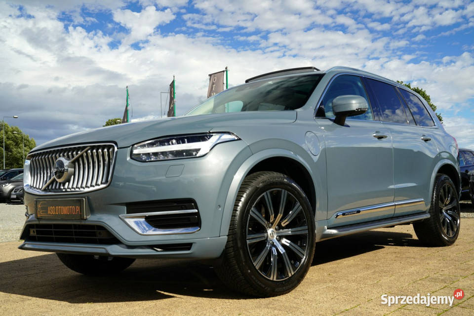 Volvo XC 90 RECHARGE panorama FUL LED wentylacja gniazdo USB opolskie Otmuchów