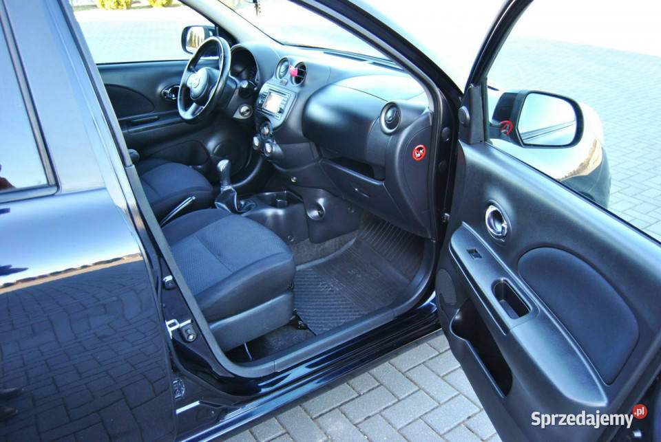 Nissan Micra GAZ przeglądzie NAVI Opony lato ESP lubelskie Modliborzyce sprzedam