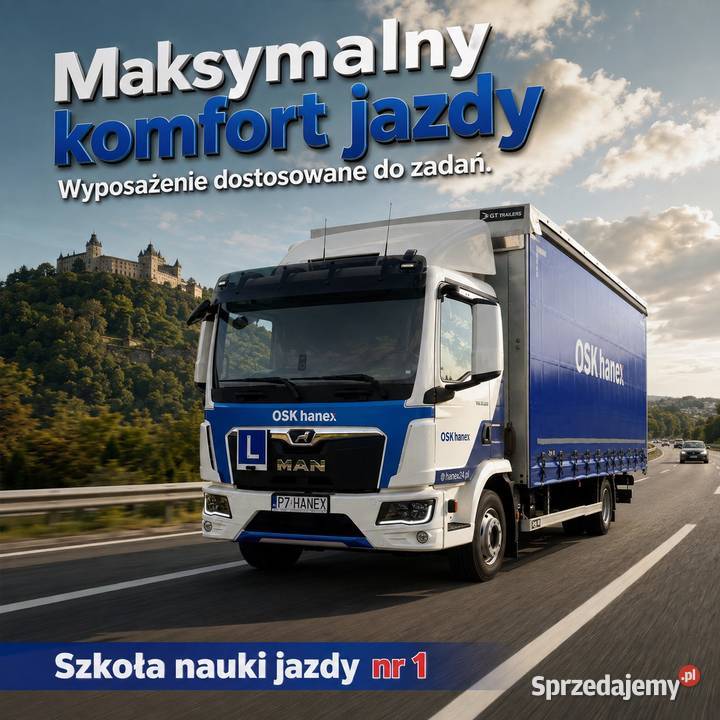 Jazdy doszkalające Piła KAT C Kursy na prawo jazdy