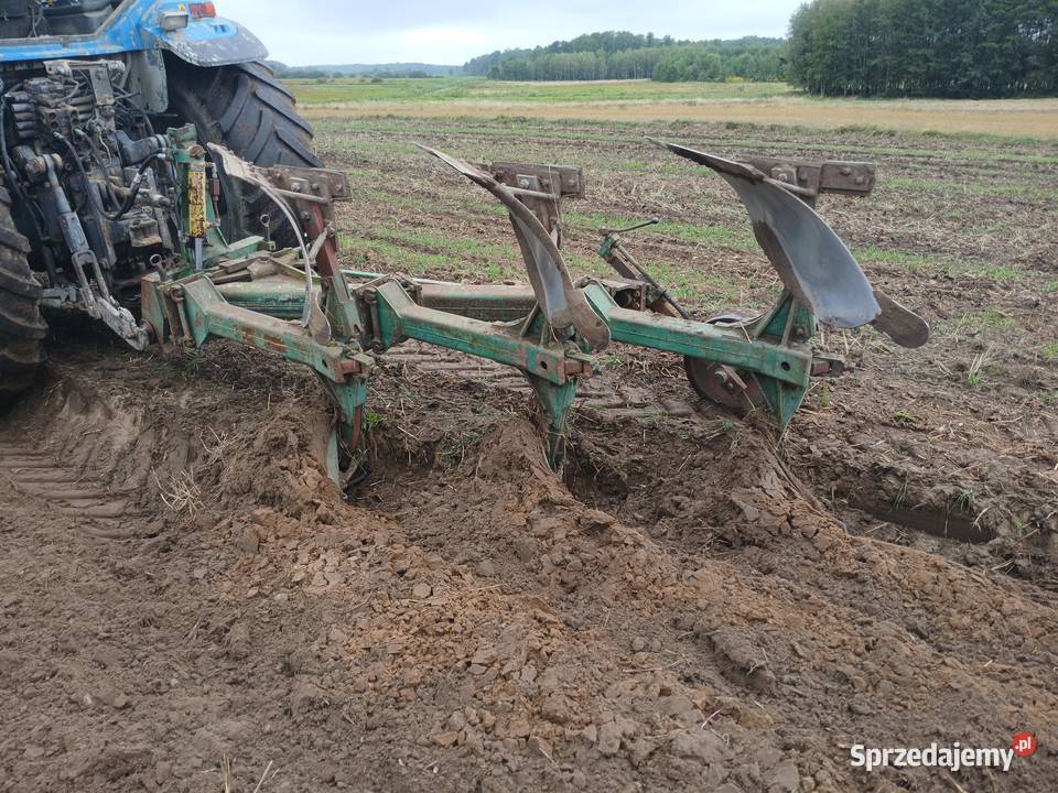 Pług 3 skibowy obrotowy lemken rabe kverneland Chlewice