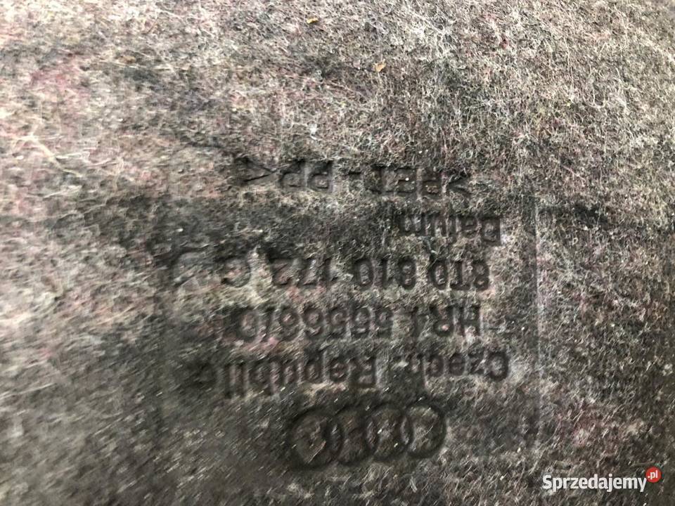 NADKOLE PRAWY TYŁ 8T0810172C AUDI A5 8T