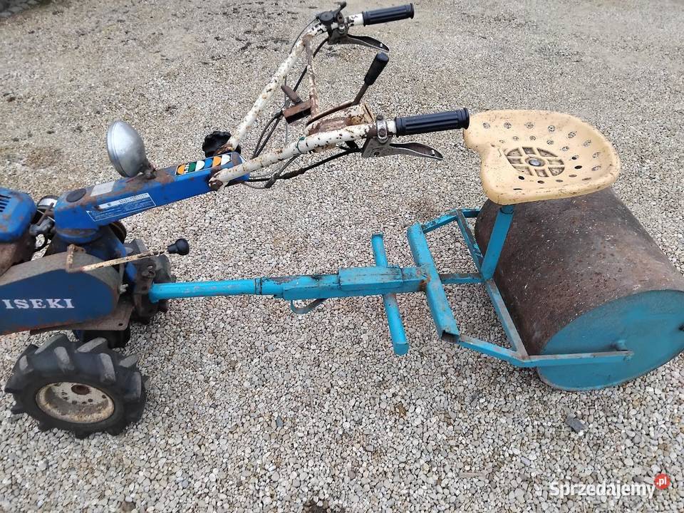 Traktorek jednoosiowy ogrodowy Iseki walec wałek Konina