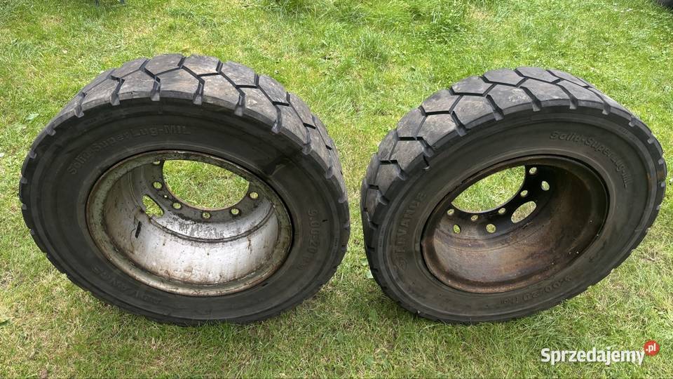 Terex Fuchs MHL koło opony pełne 90020 2 sztuki Koziegłowy