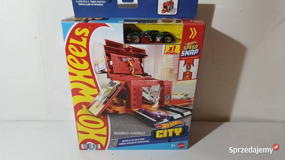 Hot Wheels City Speed Snap Repair Go Kolejki i tory Katowice
