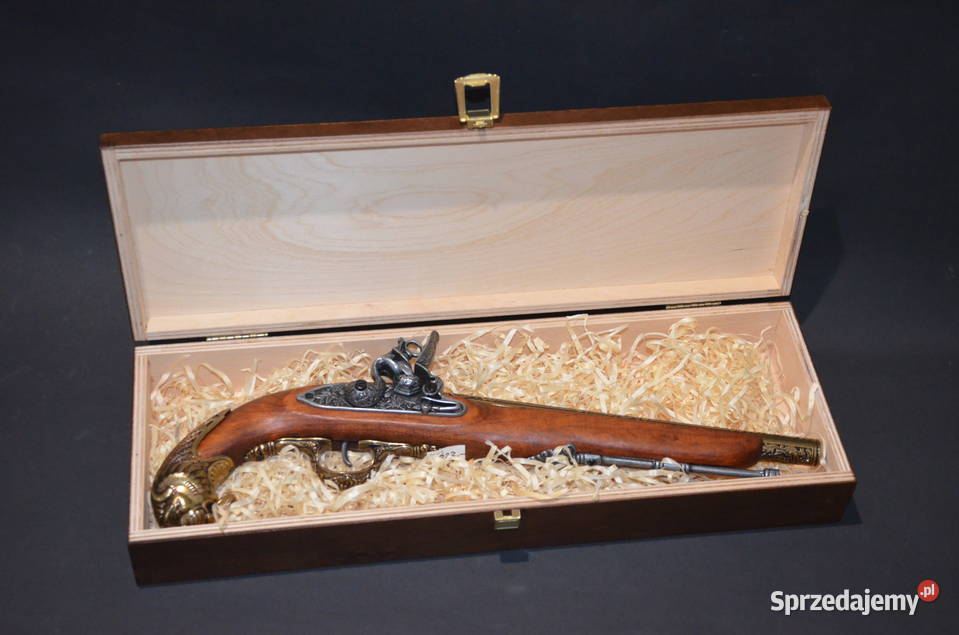 Kaseta prezentowa na pistolet rewolwer na Środa Wielkopolska sprzedam