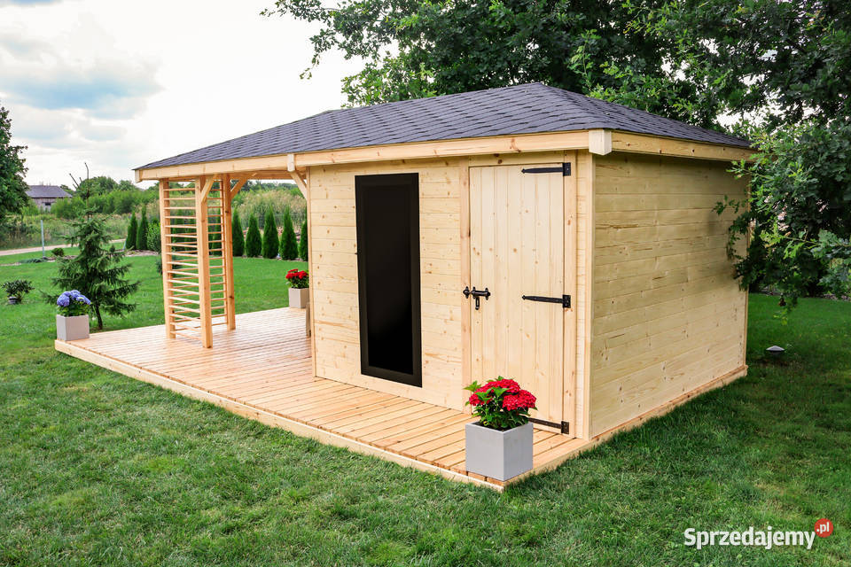 Domek narzędziowy Drewutnia Altana 3x6 San Remo Zawiercie