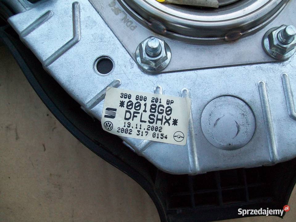 Passat B5 FL Poduszka kierowcy Air Bag mazowieckie Mińsk Mazowiecki