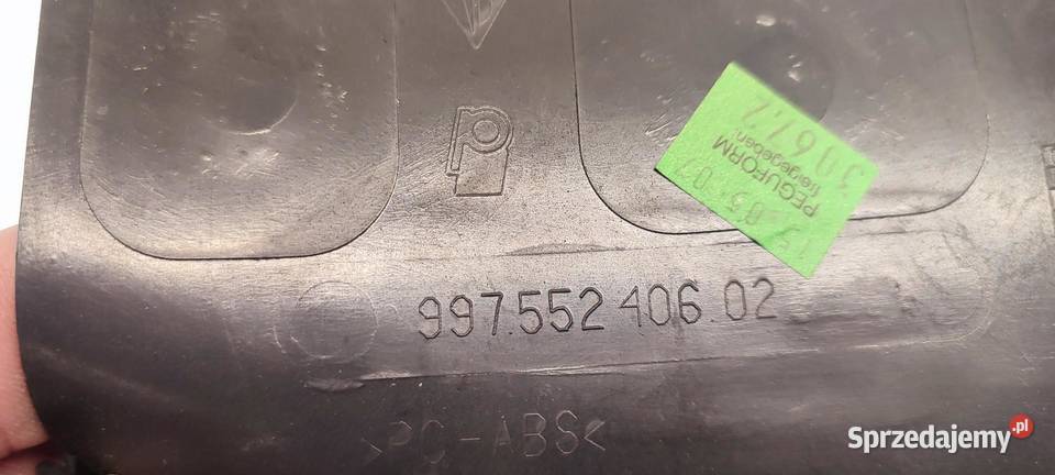 PORSCHE CAYMAN S 987 OSŁONA DESKI PRAWA osobowe