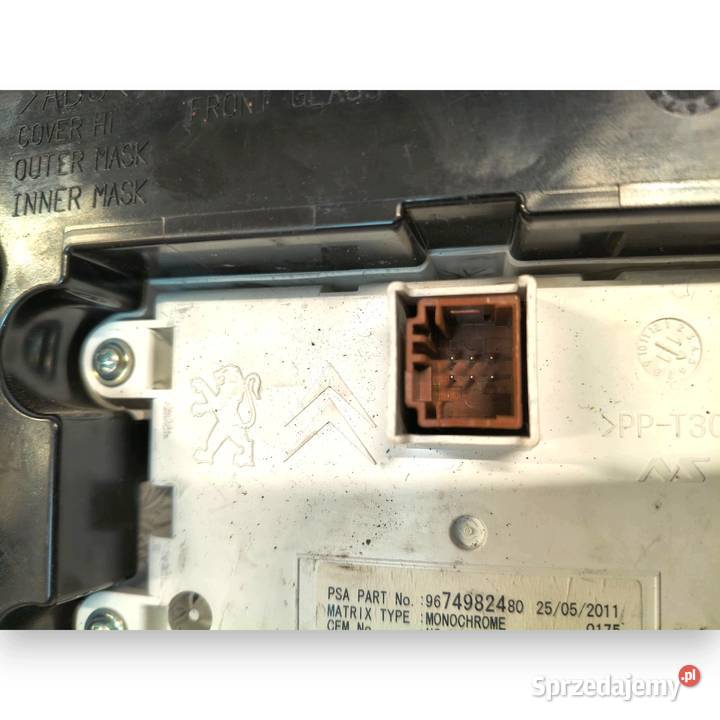 LICZNIK ZEGARY 9676464480 Peugeot 3008 I 5008 I Chełm