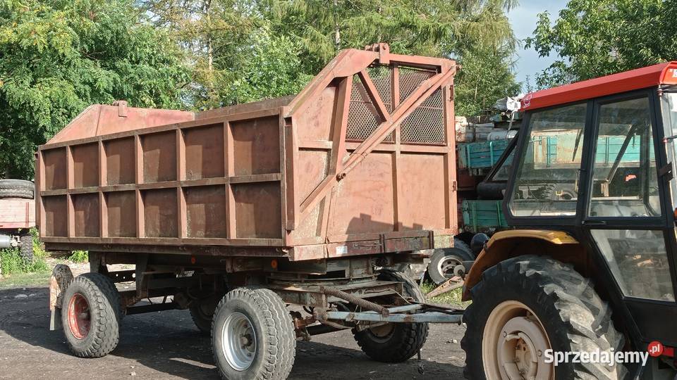 Przyczepa rolnicza wywrotka bss brandys nie hl nieuszkodzony