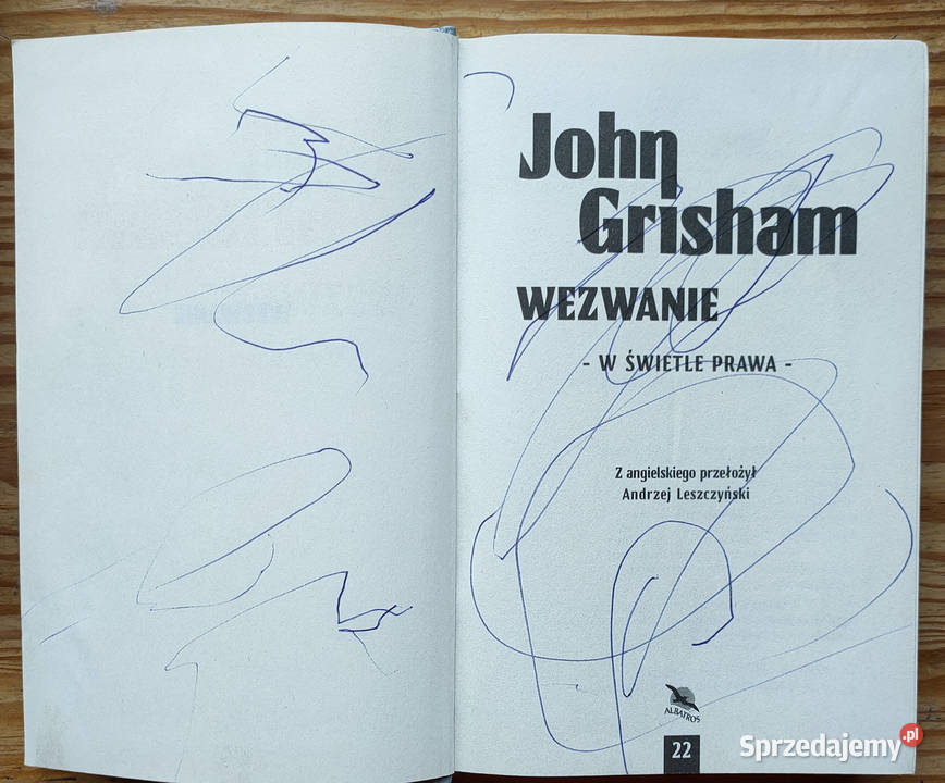John Grisham 6 książek Ława przysięgłych śląskie Sosnowiec