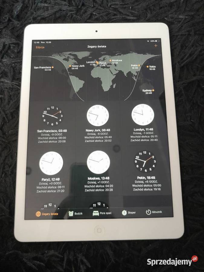 Tablet Apple 97 16 GB Srebrnobiały MD788FDB