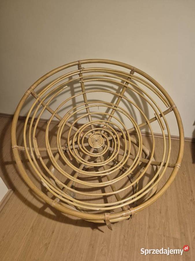 Fotel Rattanowy Naturalny kujawsko-pomorskie Toruń sprzedam