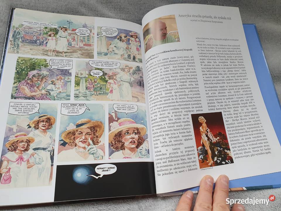 Spadająca Gwiazda Marilin Monroe komiks Gdynia