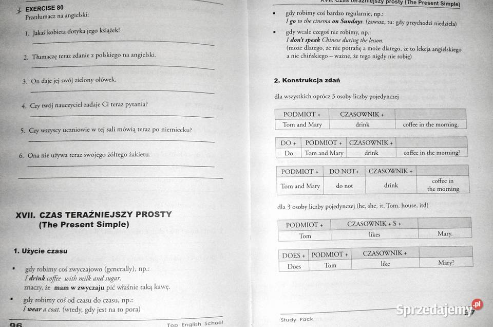 Study Pack 1 Stage 12 Zagadnienia gramatyczne z Pozostałe