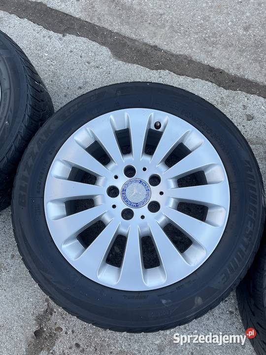 Alufelgi koła 16 oryginalne mercedes 5x112 z Elbląg sprzedam