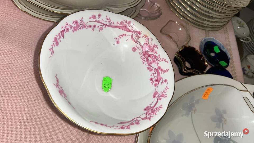 Patera na nodze Syg Freiberger Porzellan Made in pomorskie Gdańsk sprzedam