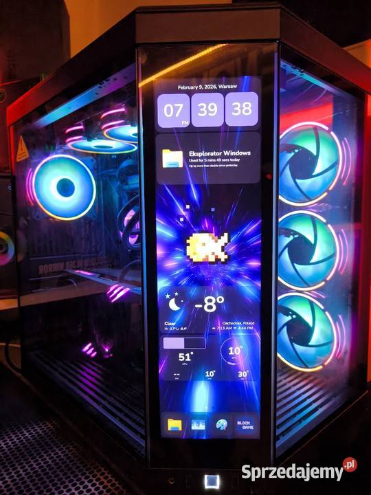 Mocny zestaw gamingowy PC RTX 4070 32GB RAM DDR5