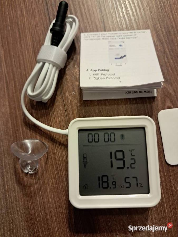 nowy czujnik temperatury z wyświetlaczem LED z Sandomierz