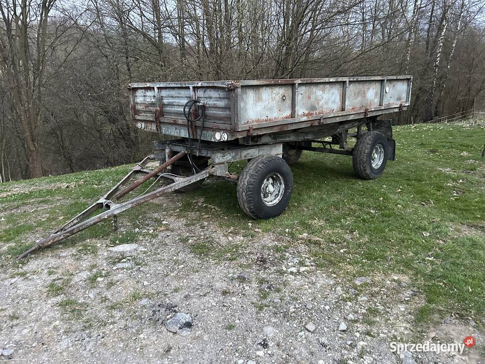 Przyczepa rolnicza Autosan D47 wywrotka 3 Nowy Sącz