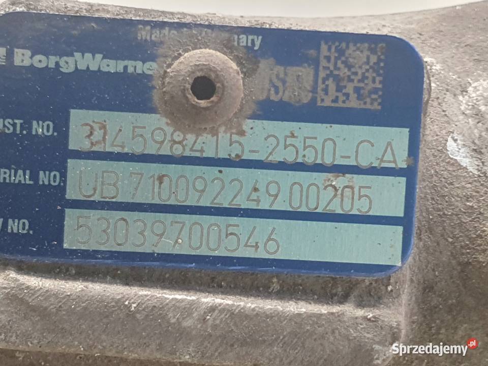 TURBOSPRĘŻARKA Volvo S60 II 20 T Turbo turbo Chełm