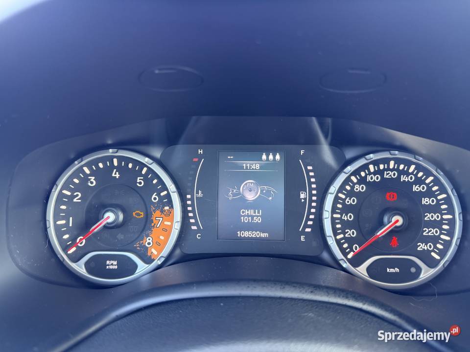 Jeep Renegade Sport 110 2017 108000 I właściciel mazowieckie Warszawa sprzedam
