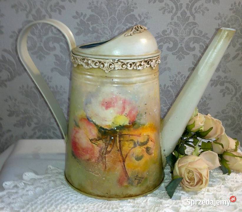 Konewka Rękodzieło Decoupage VintagePrezent Stalowa Wola