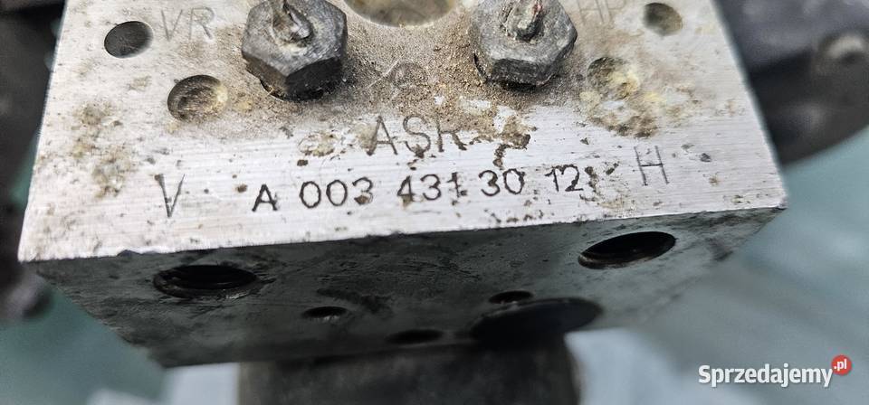 Pompa abs mercedes w210 w202 0034313012 wielkopolskie Zbąszyń