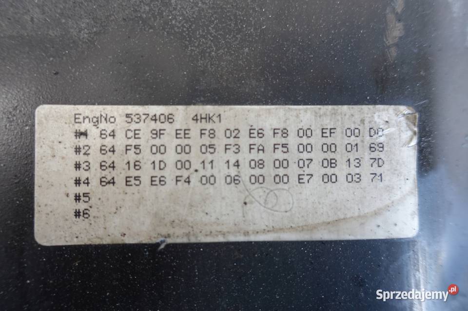 Isuzu NQR 52 D OSŁONA SILNIKA Pokrywa 537406 Chełm