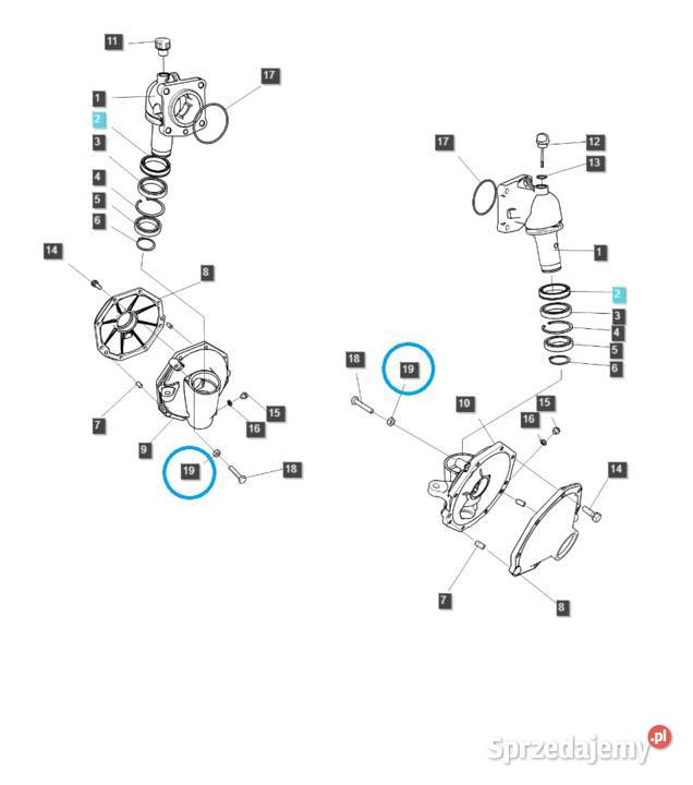 Nakrętka M10 x 125 S301100043 LS Tractor